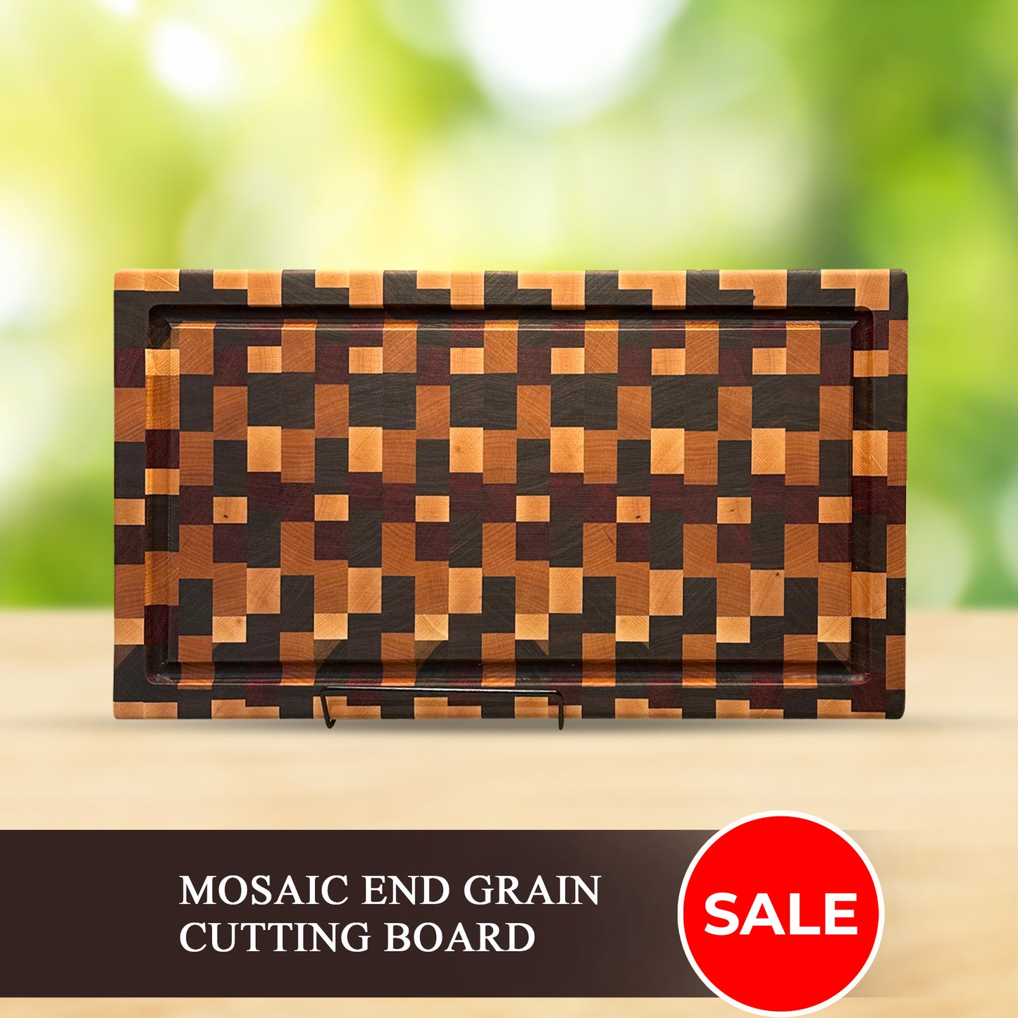 Mosaic End Grain cutting board