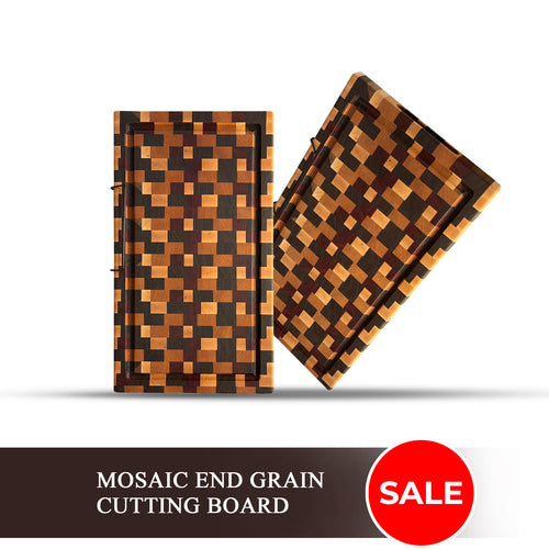 Mosaic End Grain cutting board