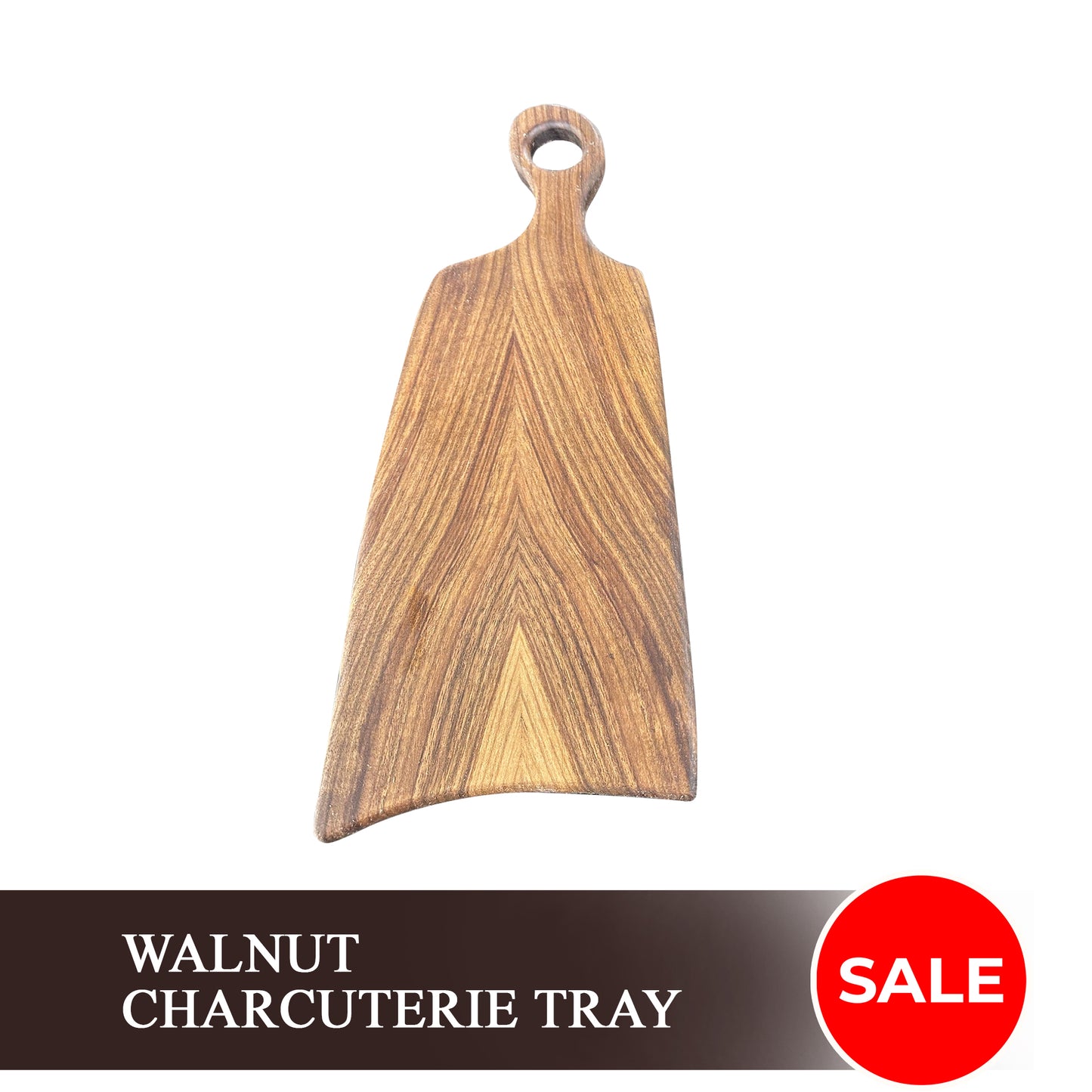 Walnut charcuterie tray