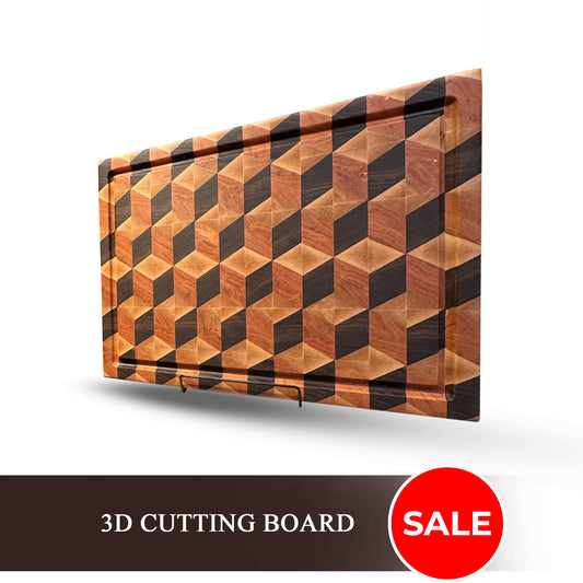 Tumbling Block end grain cutting boards