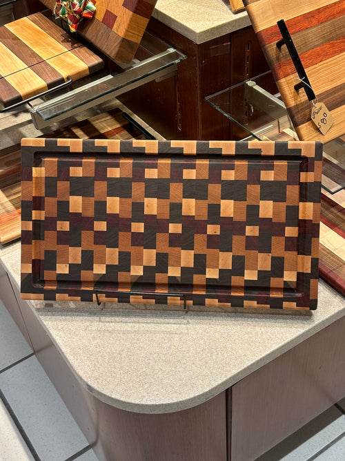 Mosaic End Grain cutting board