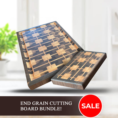 End Grain Cutting Board bundle!