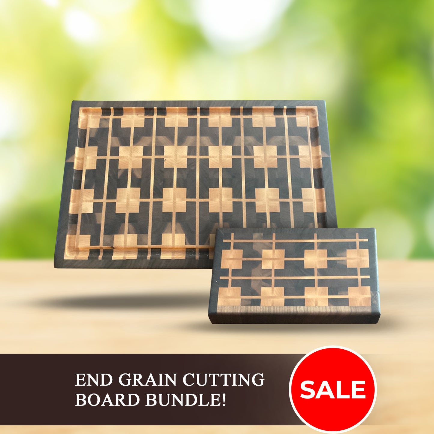 End Grain Cutting Board bundle!