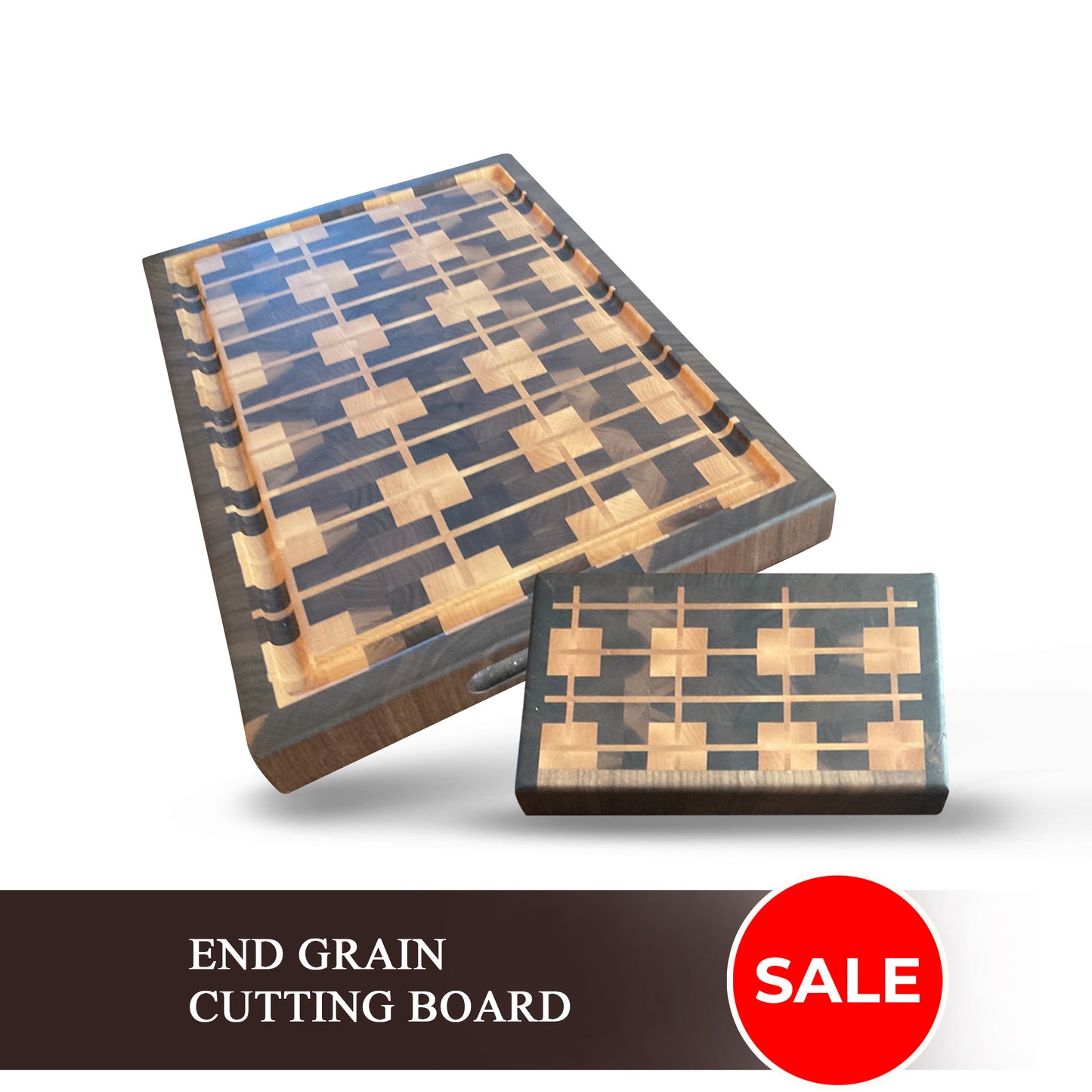 End grain cutting board