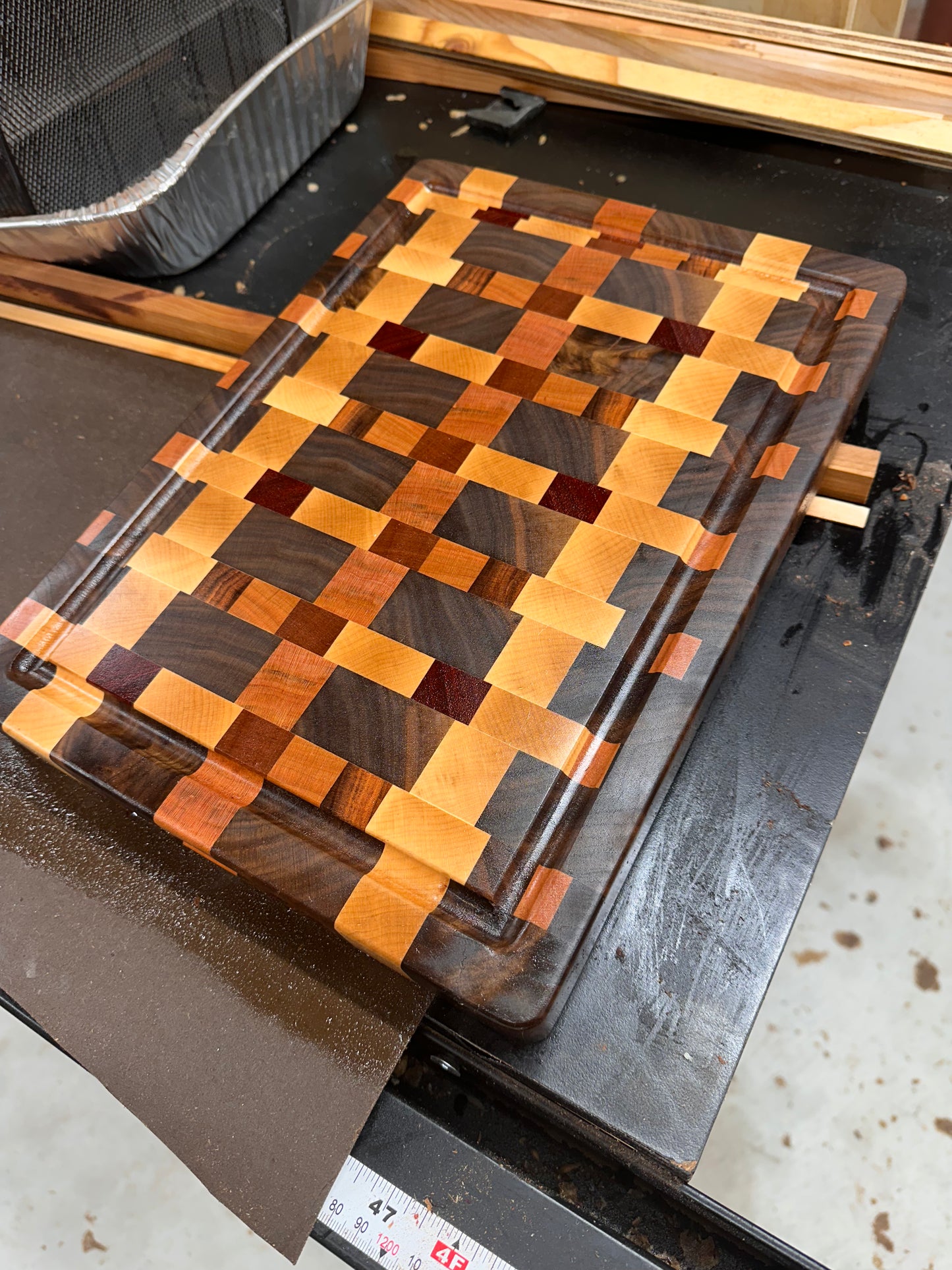 End Grain cutting board