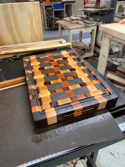 End Grain cutting board